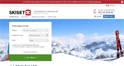 Desktop Screenshot of la-foux-d-allos.skiset.com
