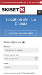 Mobile Screenshot of la-clusaz.skiset.com