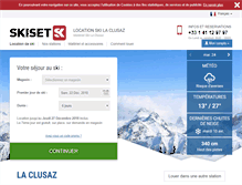 Tablet Screenshot of la-clusaz.skiset.com