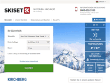 Tablet Screenshot of kirchberg.skiset.de