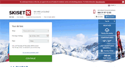 Desktop Screenshot of la-clusaz.skiset.co.uk