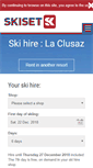Mobile Screenshot of la-clusaz.skiset.co.uk