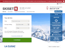 Tablet Screenshot of la-clusaz.skiset.co.uk