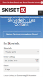 Mobile Screenshot of les-collons.skiset.de