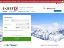 Tablet Screenshot of les-collons.skiset.de