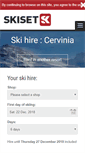 Mobile Screenshot of cervinia.skiset.co.uk