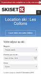 Mobile Screenshot of les-collons.skiset.com