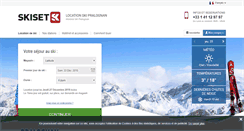 Desktop Screenshot of pralognan.skiset.com