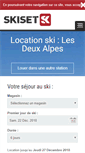 Mobile Screenshot of les-deux-alpes.skiset.com