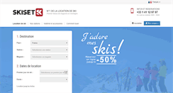 Desktop Screenshot of champery.skiset.com