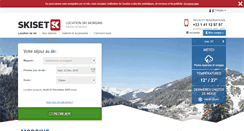 Desktop Screenshot of morgins.skiset.com