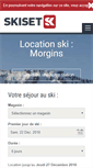 Mobile Screenshot of morgins.skiset.com