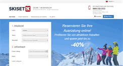 Desktop Screenshot of flaine.skiset.de