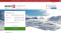 Desktop Screenshot of cervinia.skiset.com