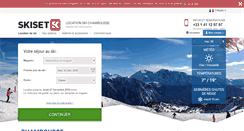 Desktop Screenshot of chamrousse.skiset.com