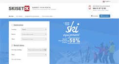 Desktop Screenshot of formigal.skiset.co.uk