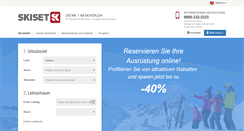 Desktop Screenshot of flachau.skiset.de