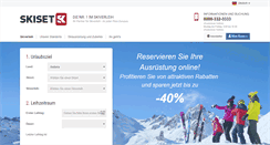 Desktop Screenshot of hochzillertal.skiset.de
