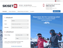 Tablet Screenshot of kaprun.skiset.de