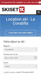 Mobile Screenshot of la-covatilla.skiset.com