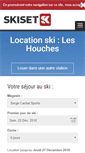 Mobile Screenshot of les-houches.skiset.com