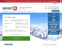 Tablet Screenshot of morzine.skiset.com