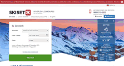 Desktop Screenshot of les-menuires.skiset.de