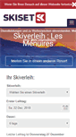 Mobile Screenshot of les-menuires.skiset.de