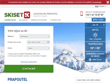 Tablet Screenshot of prapoutel.skiset.com