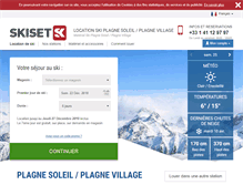 Tablet Screenshot of plagne-soleil-plagne-village.skiset.com