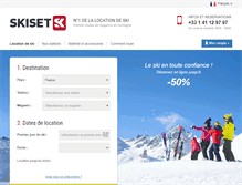 Tablet Screenshot of champagny.skiset.com