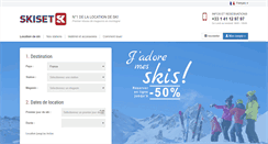 Desktop Screenshot of guzet-neige.skiset.com