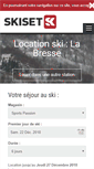 Mobile Screenshot of la-bresse.skiset.com