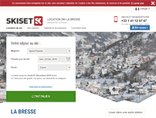 Tablet Screenshot of la-bresse.skiset.com