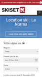 Mobile Screenshot of la-norma.skiset.com