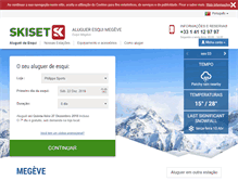 Tablet Screenshot of megeve.skiset.com.br