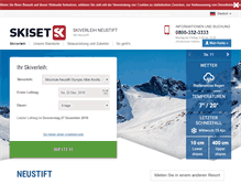 Tablet Screenshot of neustift.skiset.de