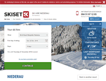 Tablet Screenshot of niederau.skiset.co.uk