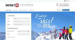 Desktop Screenshot of courchevel.skiset.com