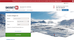 Desktop Screenshot of cervinia.skiset.it