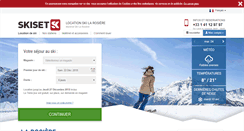 Desktop Screenshot of la-rosiere.skiset.com