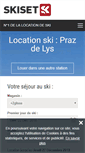 Mobile Screenshot of praz-de-lys.skiset.com