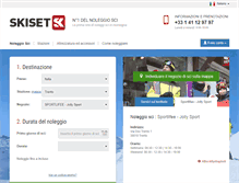 Tablet Screenshot of corvara.skiset.it