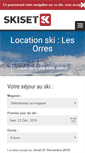 Mobile Screenshot of les-orres.skiset.com