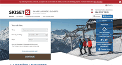 Desktop Screenshot of la-rosiere-eucherts.skiset.co.uk