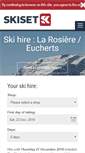 Mobile Screenshot of la-rosiere-eucherts.skiset.co.uk