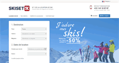 Desktop Screenshot of grimentz.skiset.com