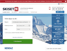 Tablet Screenshot of nendaz.skiset.com