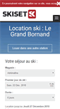 Mobile Screenshot of le-grand-bornand.skiset.com