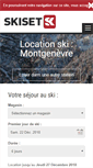 Mobile Screenshot of montgenevre.skiset.com